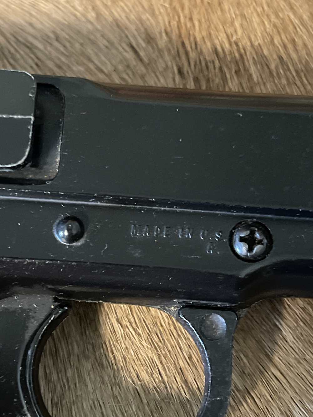 Air Pistol Morton Harris Marksman Model MP Vintage -img-3