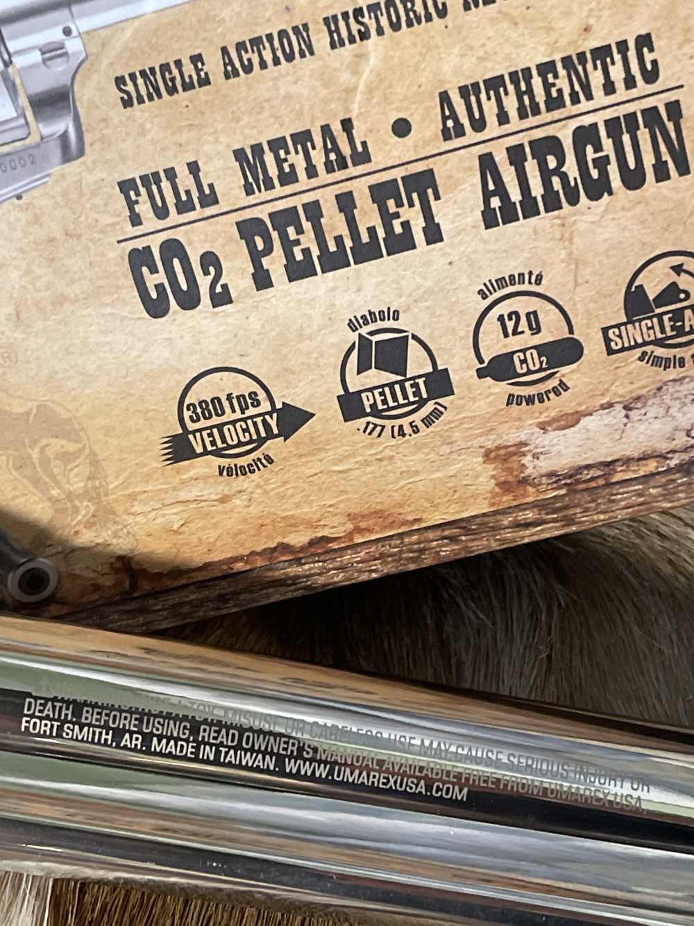 Air Pistol Umarex Collectable Colt Peacemaker SAA 45-img-6