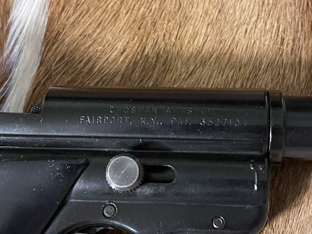 Air Pistol Crosman Mark II Pellgun Target in box-img-11