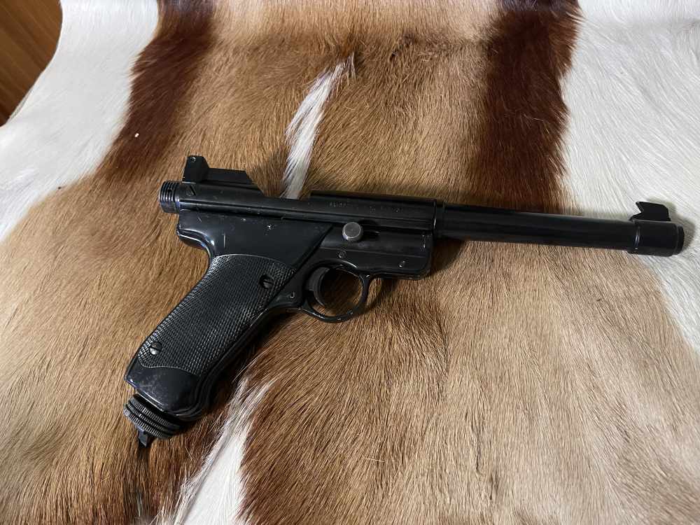 Air Pistol Crosman Mark II Pellgun Target in box-img-5