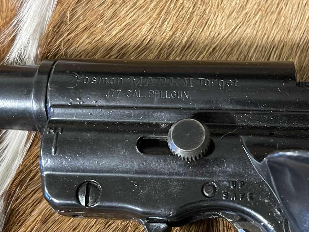 Air Pistol Crosman Mark II Pellgun Target in box-img-7