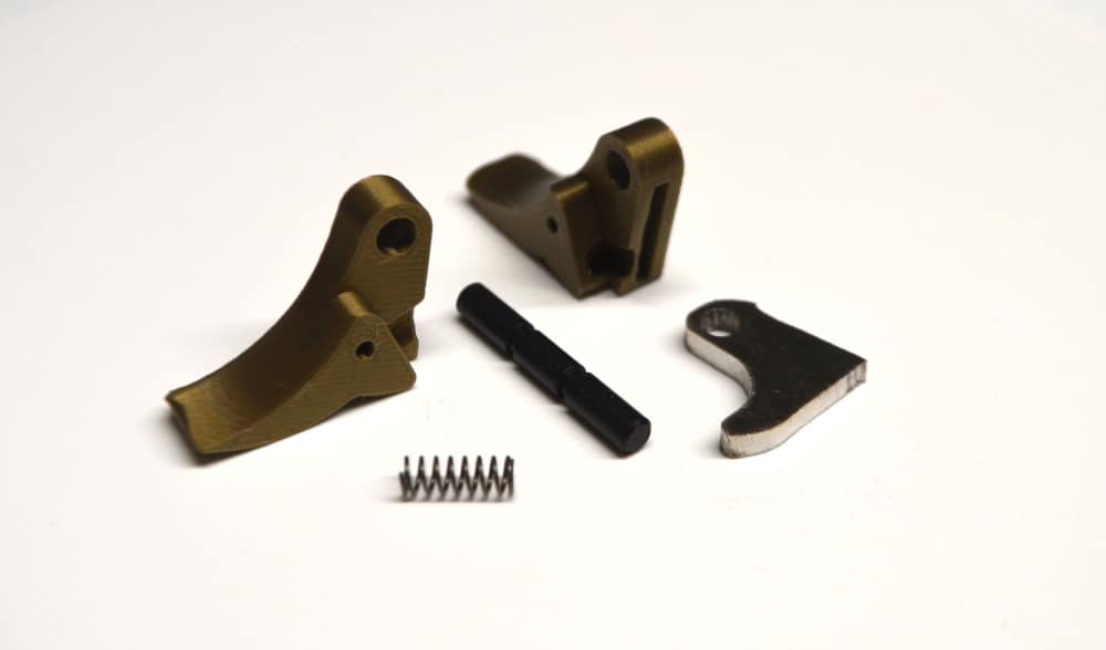 Glock FRT Forced Reset Trigger set - Version 2 w/ Spring (BRONZE COLOR)-img-0
