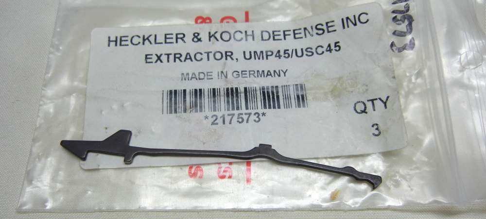 H&K UMP USC .45 Extractor Brand New -img-0
