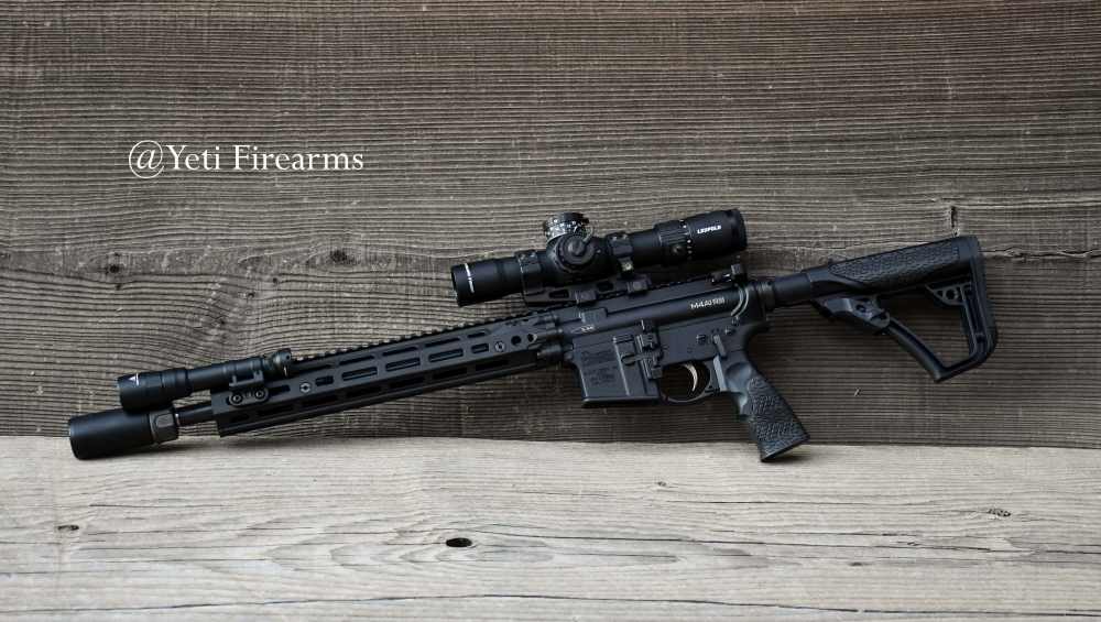 Daniel Defense DD4 M4A1 AR-15 5.56mm Package W/ Leupold MK5 2-10 Surefire-img-4