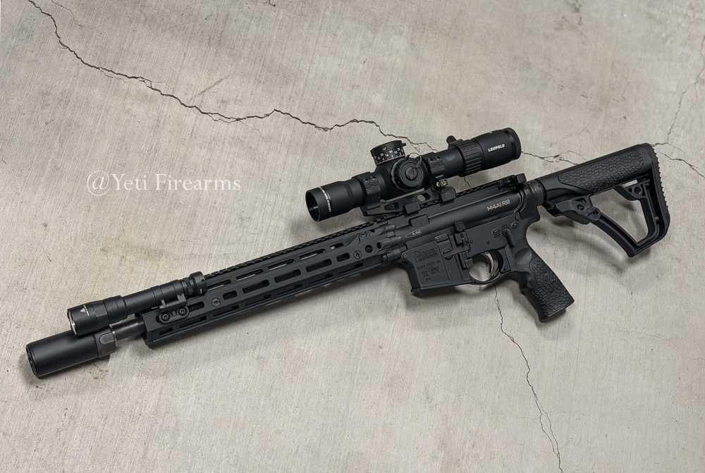 Daniel Defense DD4 M4A1 AR-15 5.56mm Package W/ Leupold MK5 2-10 Surefire-img-0
