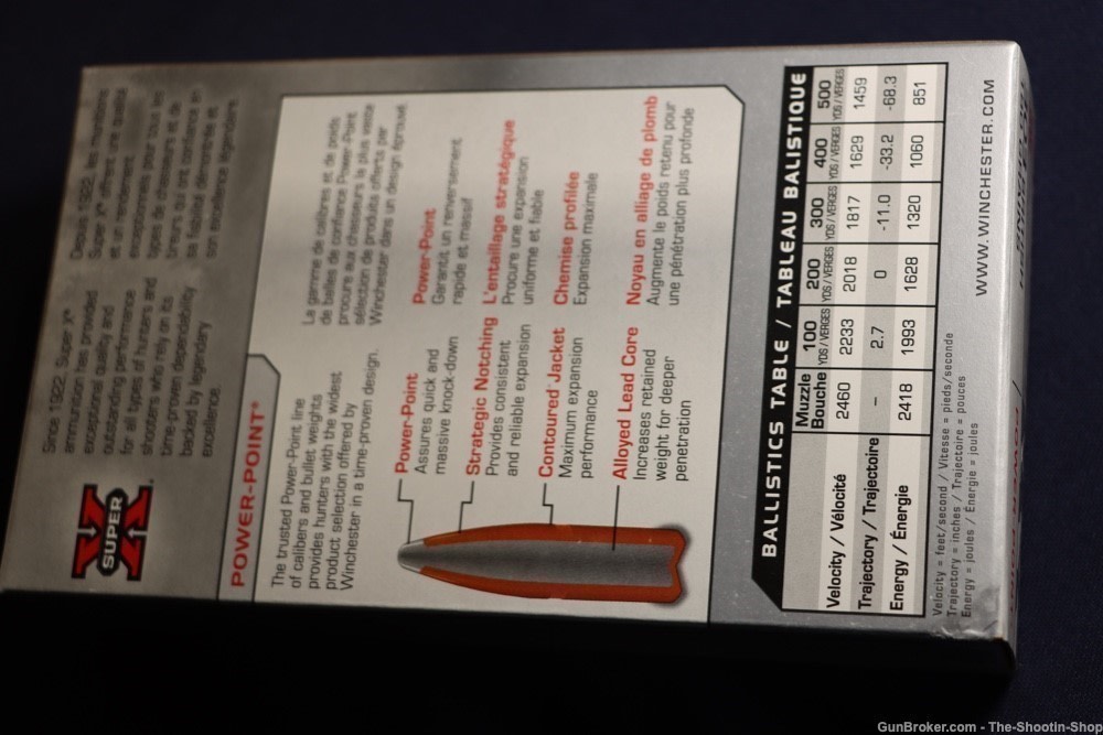 Winchester Power Point 303 BRITISH Rifle Ammunition 200RD Ammo Case 180GR-img-3