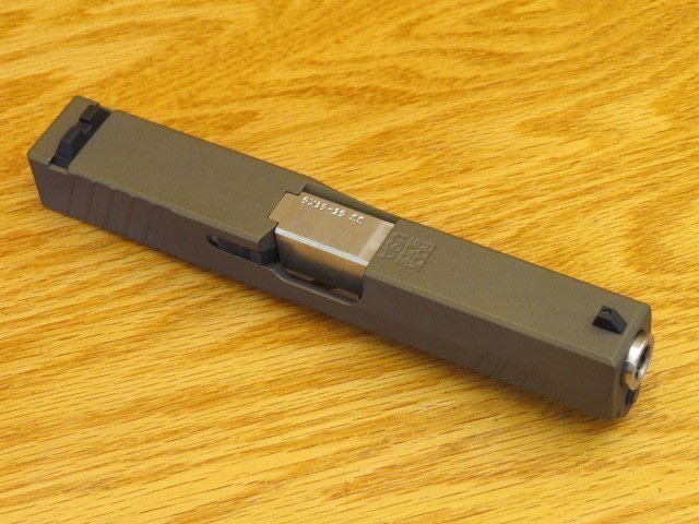 Rock Slide USA Complete Glock 19 Upper SS Bronze-img-0