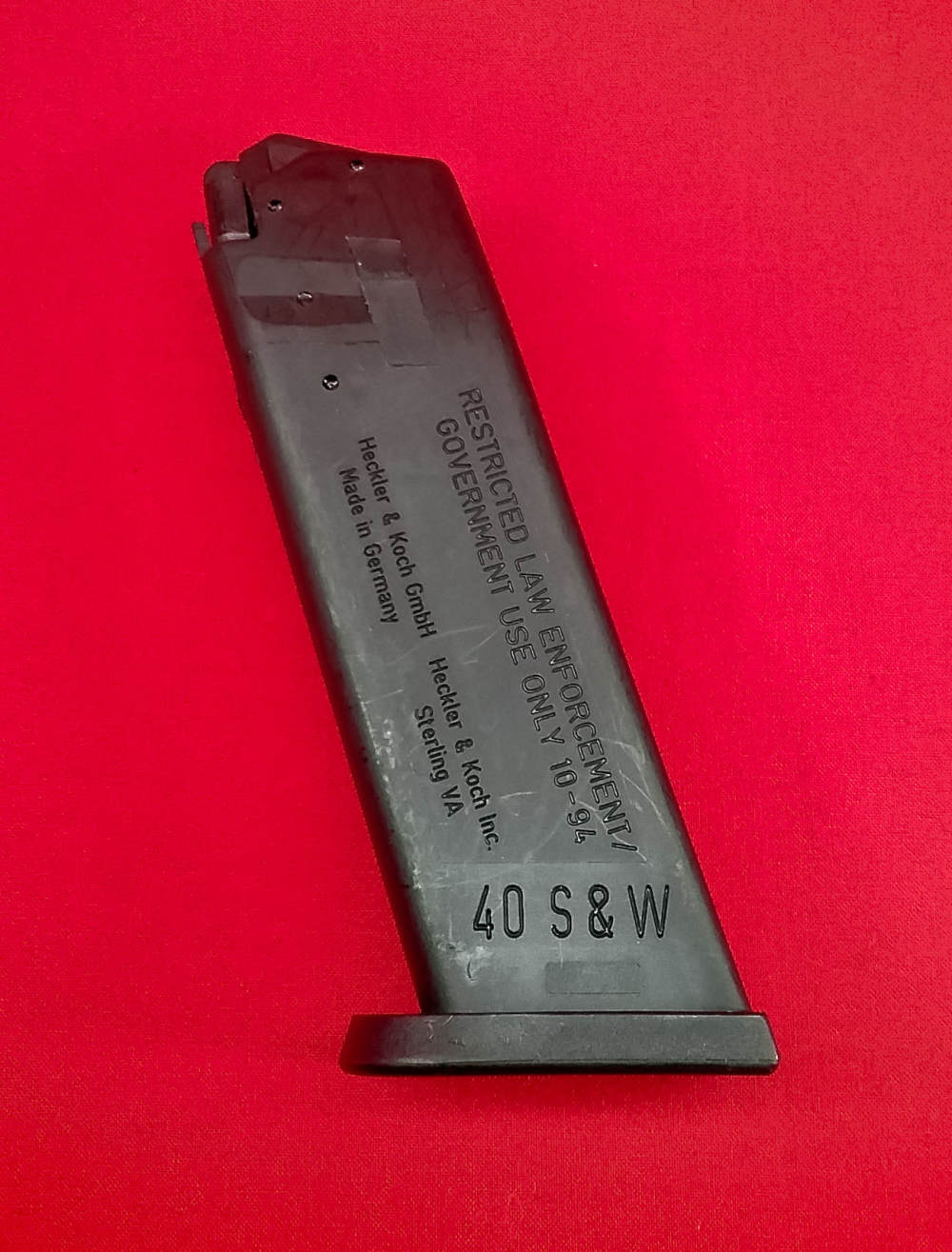HK Heckler & Koch USP 40 S&W Full Size MAGAZINE 13rd BAN ERA LEO 10-94 RARE-img-4