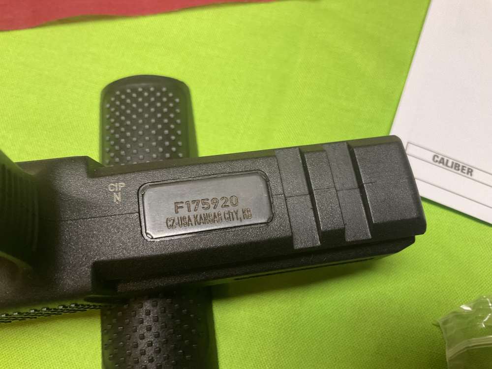 Hard to find - CZ P-10 F  Complete Lower Receiver Frame in .45 ACP-img-8