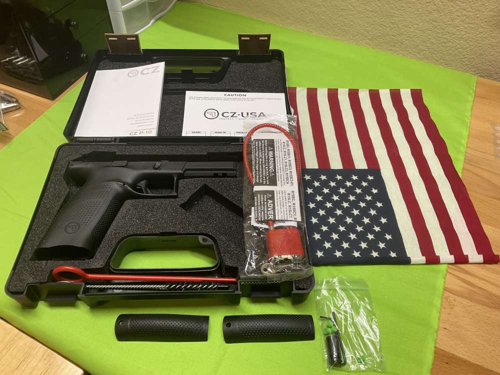 Hard to find - CZ P-10 F  Complete Lower Receiver Frame in .45 ACP-img-0