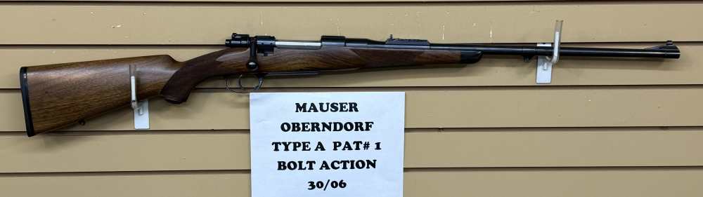 Mauser Oberndorf Type A Sporting Rifle Bolt Action 30/06 VG COND-img-0