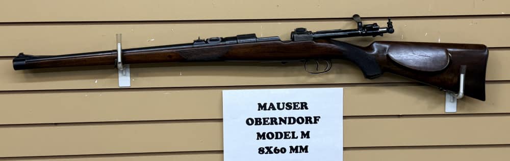 Mauser Oberndorf Model M Mountain Carbine 8x60mm  VG COND-img-1