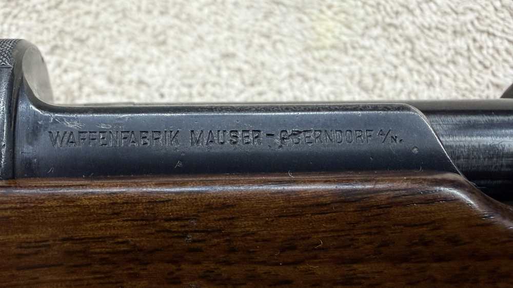 Mauser Oberndorf Model M Mountain Carbine 8x60mm  VG COND-img-23