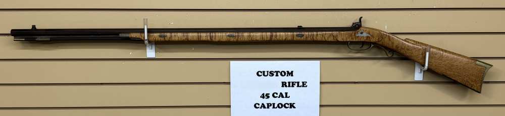Custom Southern Woods Runner Muzzle loading rifle 45 Cal Black Powder -img-1