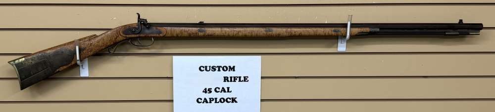Custom Southern Woods Runner Muzzle loading rifle 45 Cal Black Powder -img-0