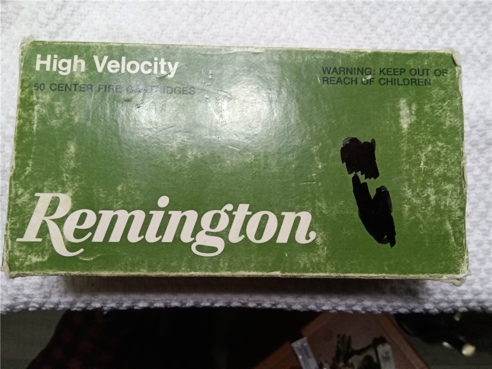 Vintage Remington High Velocity45 Auto Rim 230 gr. lead ammo-img-3