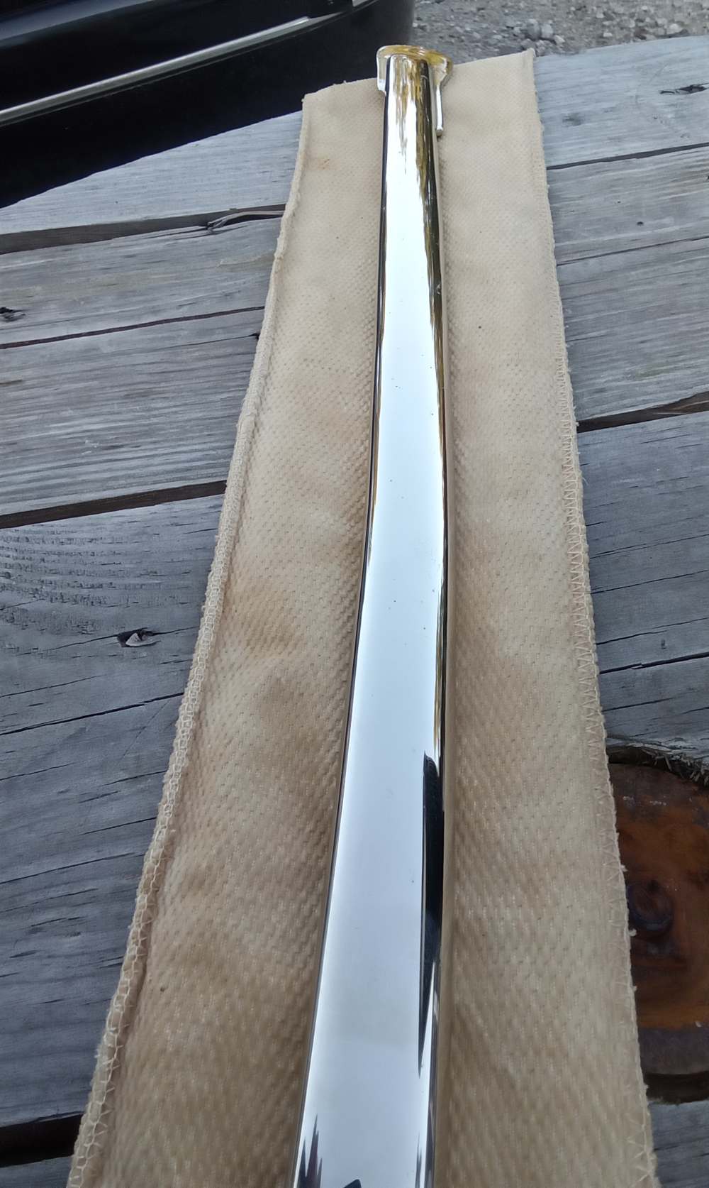 Vintage 1902 US Dress sword w/ belt /shoulder strap & hanger-mint-img-6