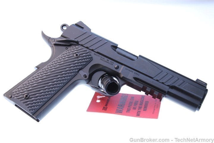Savage 1911 Govt .45ACP Stainless 5" 67210 SALE!-img-5
