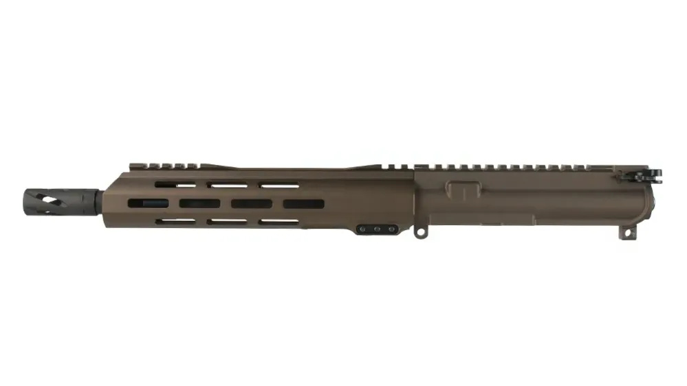 AR-15 5.56 10.5" Complete Bronze Upper Receiver and BCG 1:8-img-1