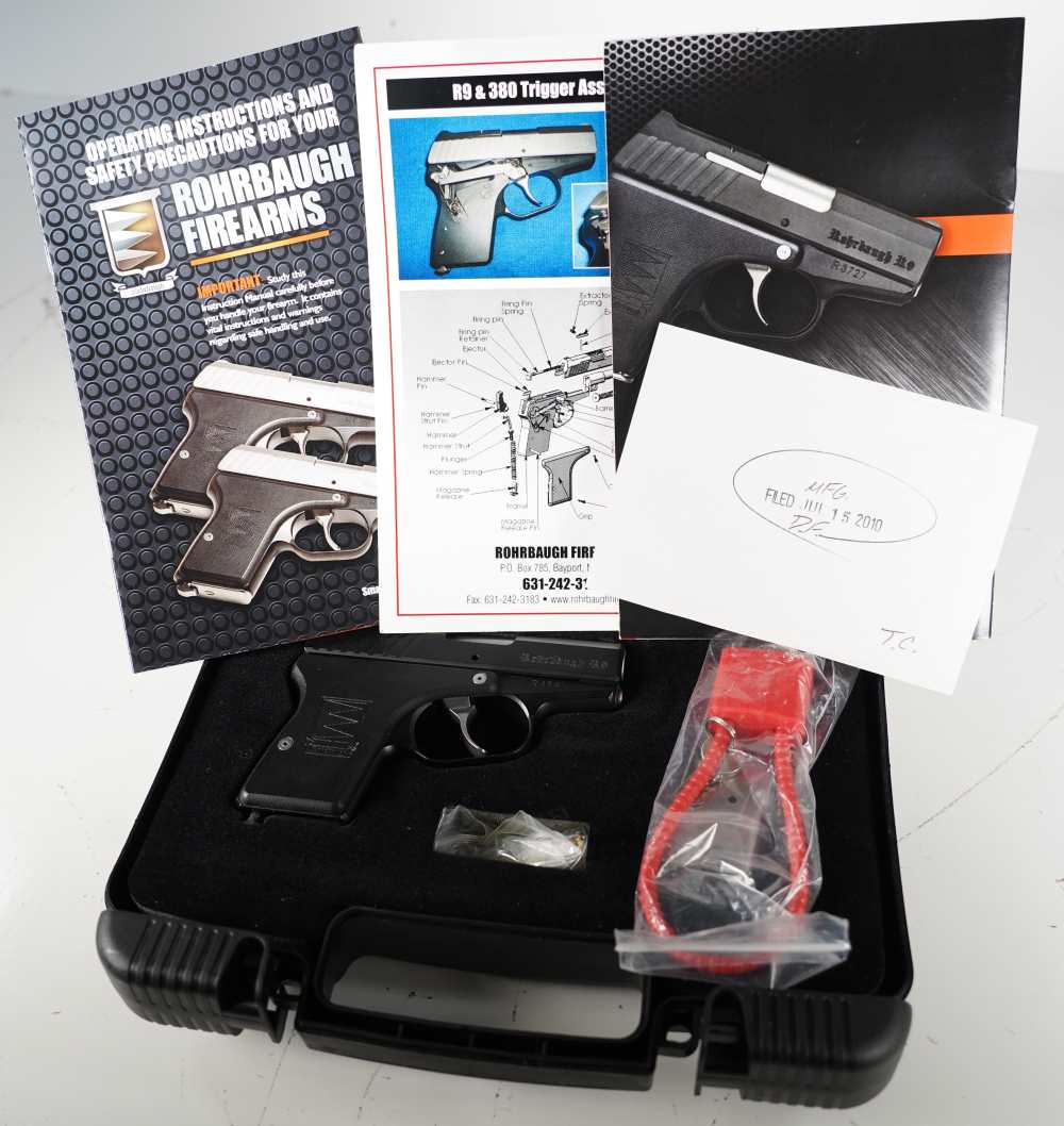 Rohrbaugh R9s Stealth black with 1 mag and box *USED*-img-1