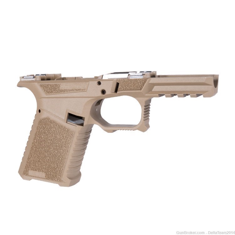 SCT Mfg FDE Stripped Glock 19 Gen 3 Compatible Compact Frame - NEW-img-2