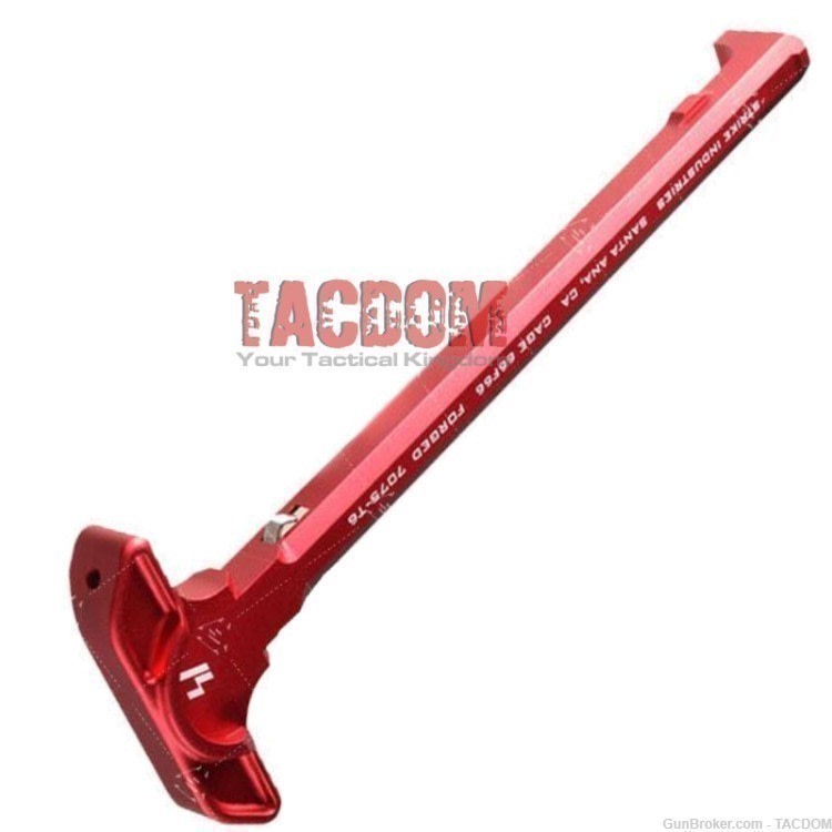 Strike Industries RED Latchless PHANTOM Charging Handle AR15 AR 15 223 556-img-1