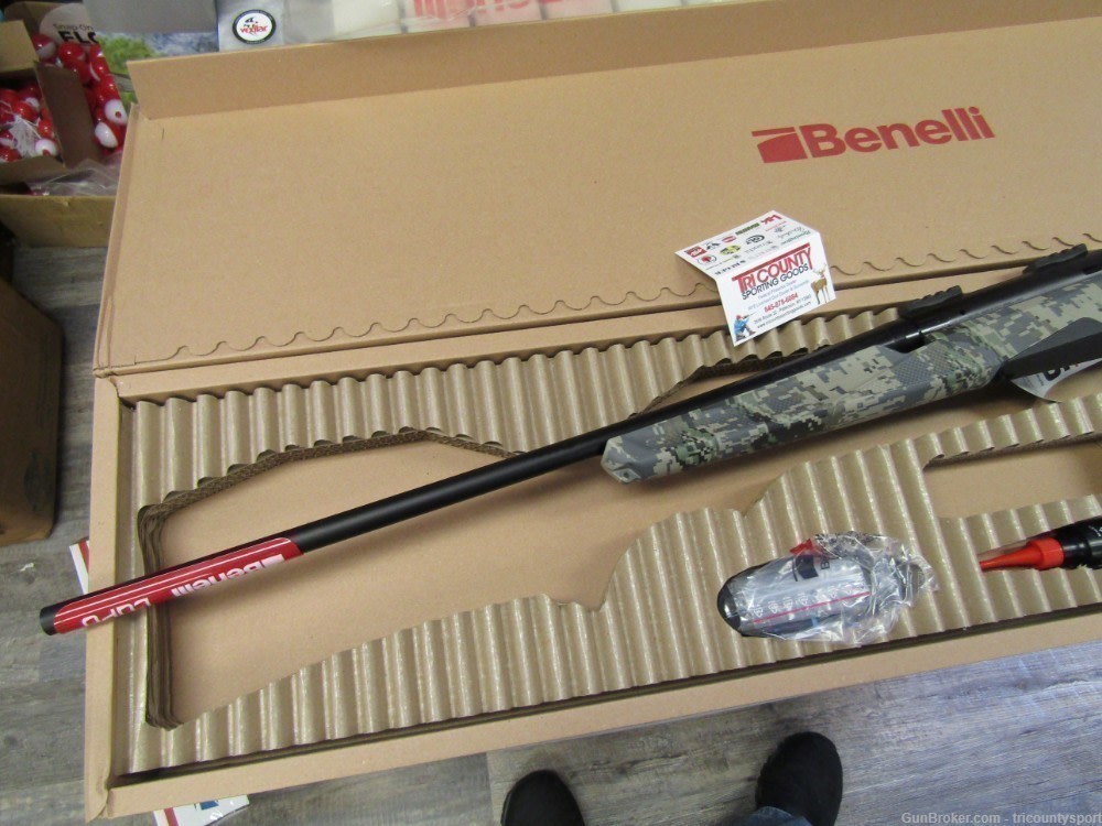 Benelli LUPO 6.5 Creedmoor 24" 1:8" Bbl Matte BE.S.T./Open Country 5+1 Bolt-img-4