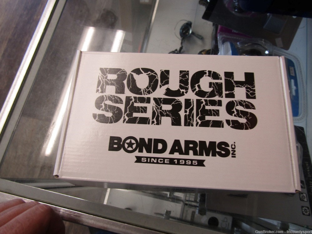 Bond Arms BACY Cyclops Big Bore 44 Mag 1rd, 4.25" Matte Stainless Steel -img-1