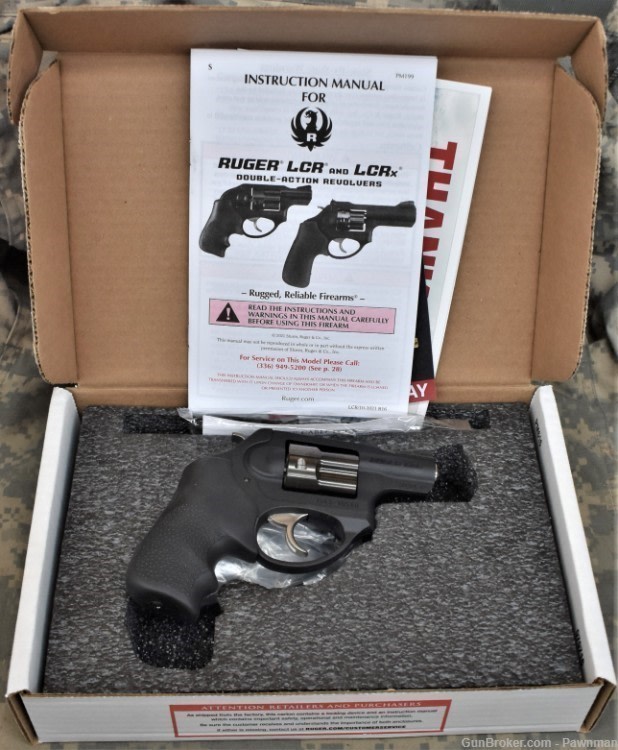 Ruger LCRx #05430 in 38 Spcl +P - NEW!-img-8