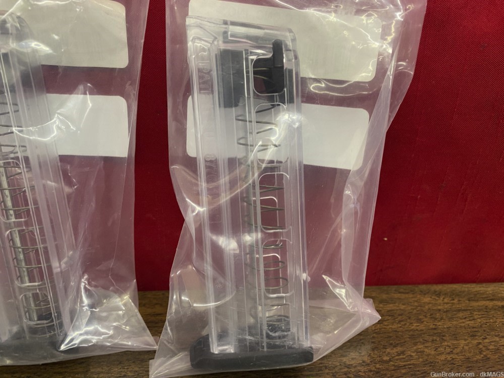 2 Kel-Tec CP33 .22LR 33 Round Clear Pistol Magazines-img-3