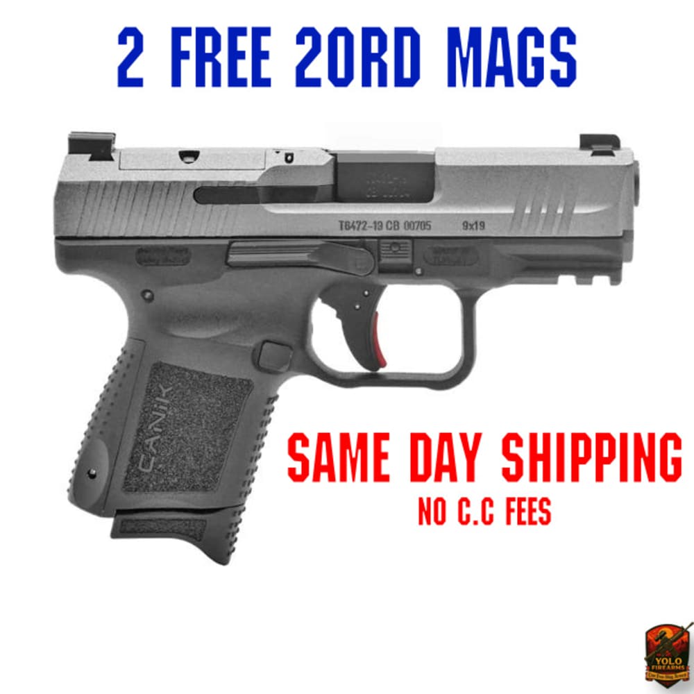 Canik TP9 Elite SC 9mm Sub-Compact Pistol 3.6" Barrel Tungsten/Black, OR-img-0