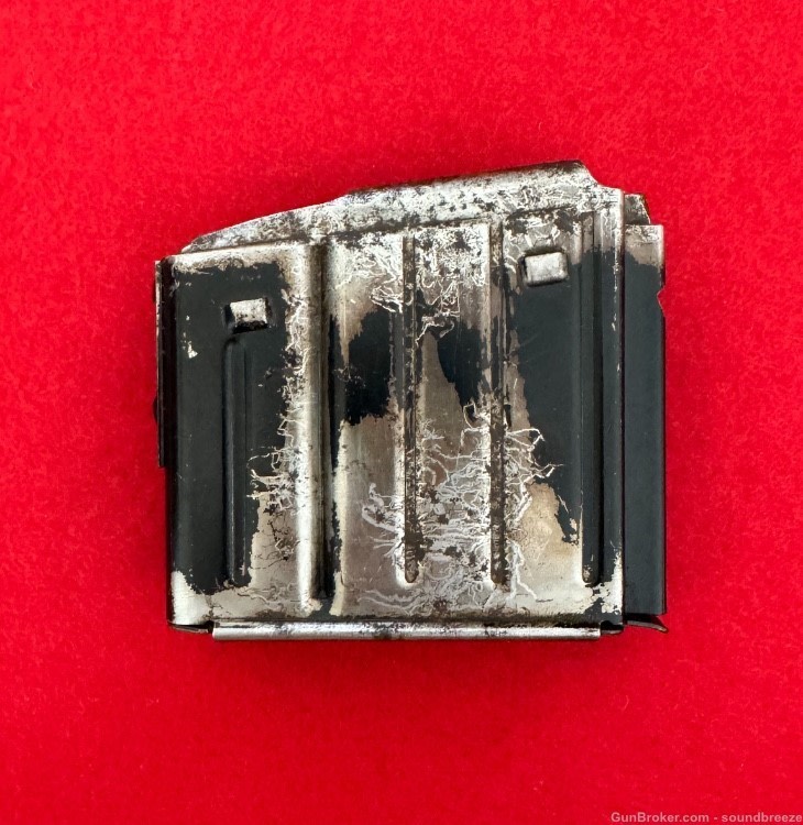 Scarce Original Late WW2 German G43 K43 Rifle Magazine-img-1