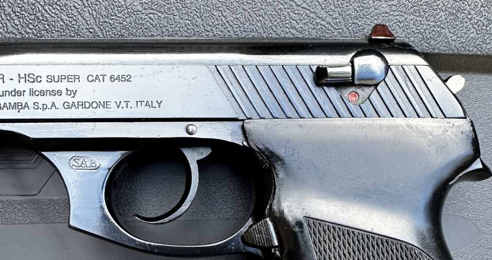 Mauser HSc Super Hi-Cap .380 ACP- Gamba/ TSA-img-4