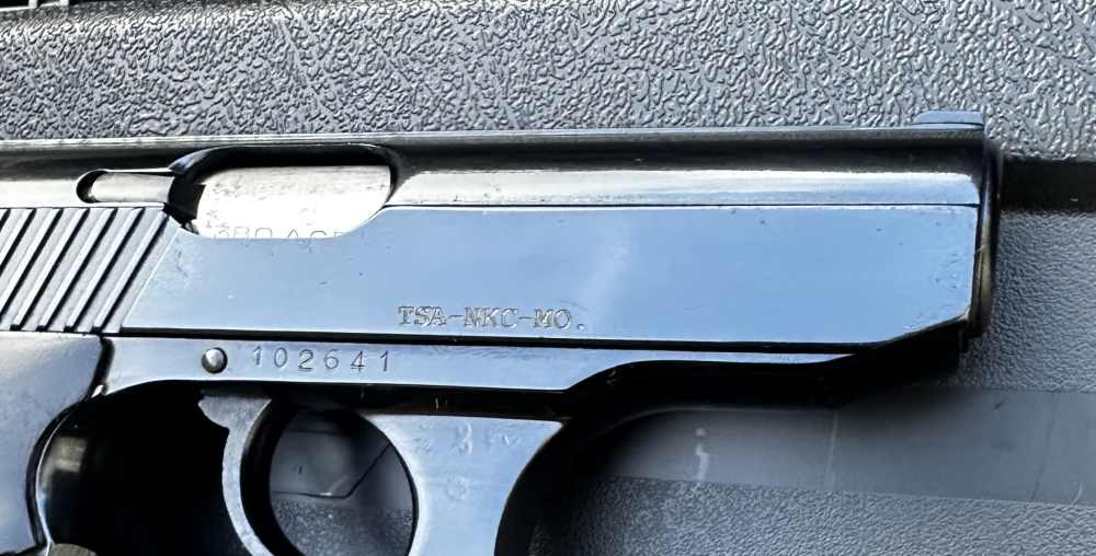 Mauser HSc Super Hi-Cap .380 ACP- Gamba/ TSA-img-16