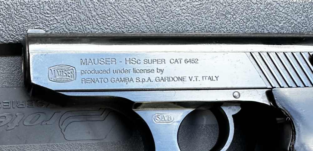 Mauser HSc Super Hi-Cap .380 ACP- Gamba/ TSA-img-7