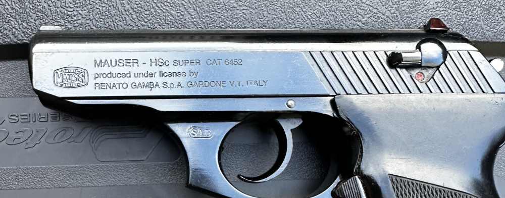 Mauser HSc Super Hi-Cap .380 ACP- Gamba/ TSA-img-6