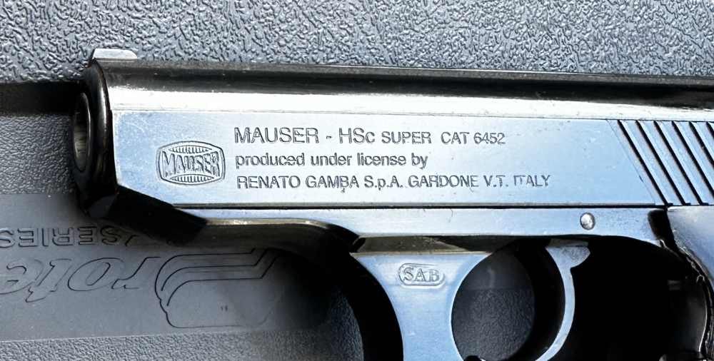 Mauser HSc Super Hi-Cap .380 ACP- Gamba/ TSA-img-8