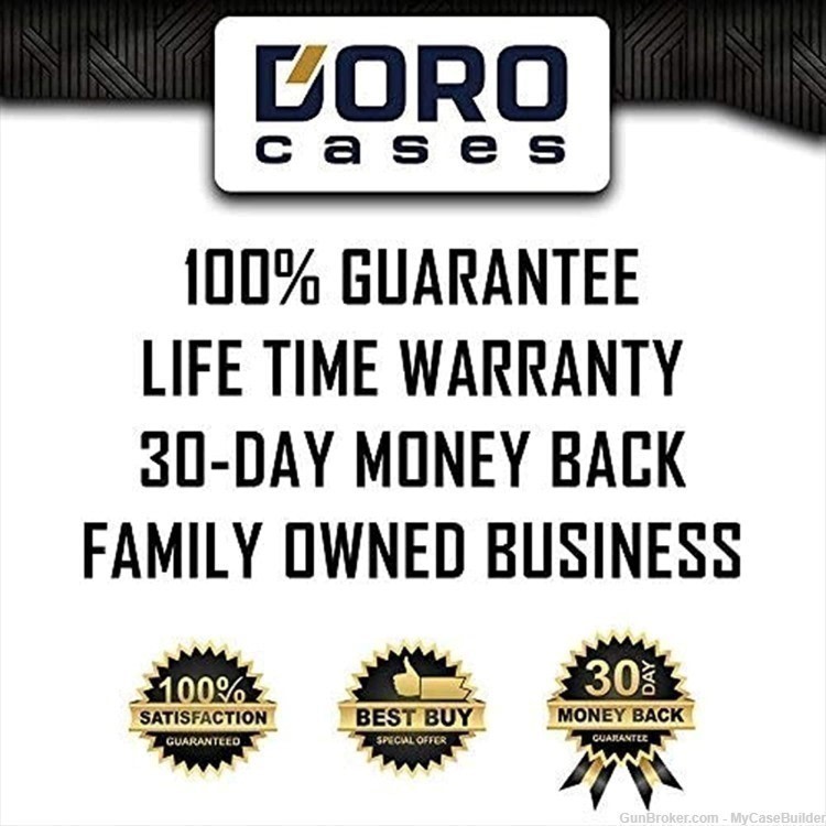 American Flag – 5 Pistol 18 Magazine DORO 1611-6 Heavy Duty Case-img-7