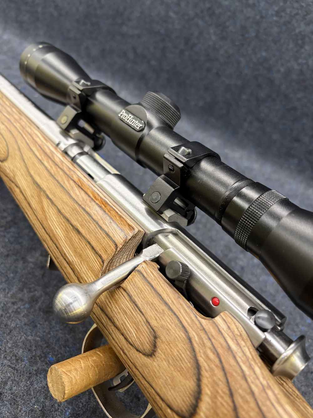 SAVAGE 93R17 BTVSS .17HMR RIFLE, STAINLESS, w/SCOPE-img-3
