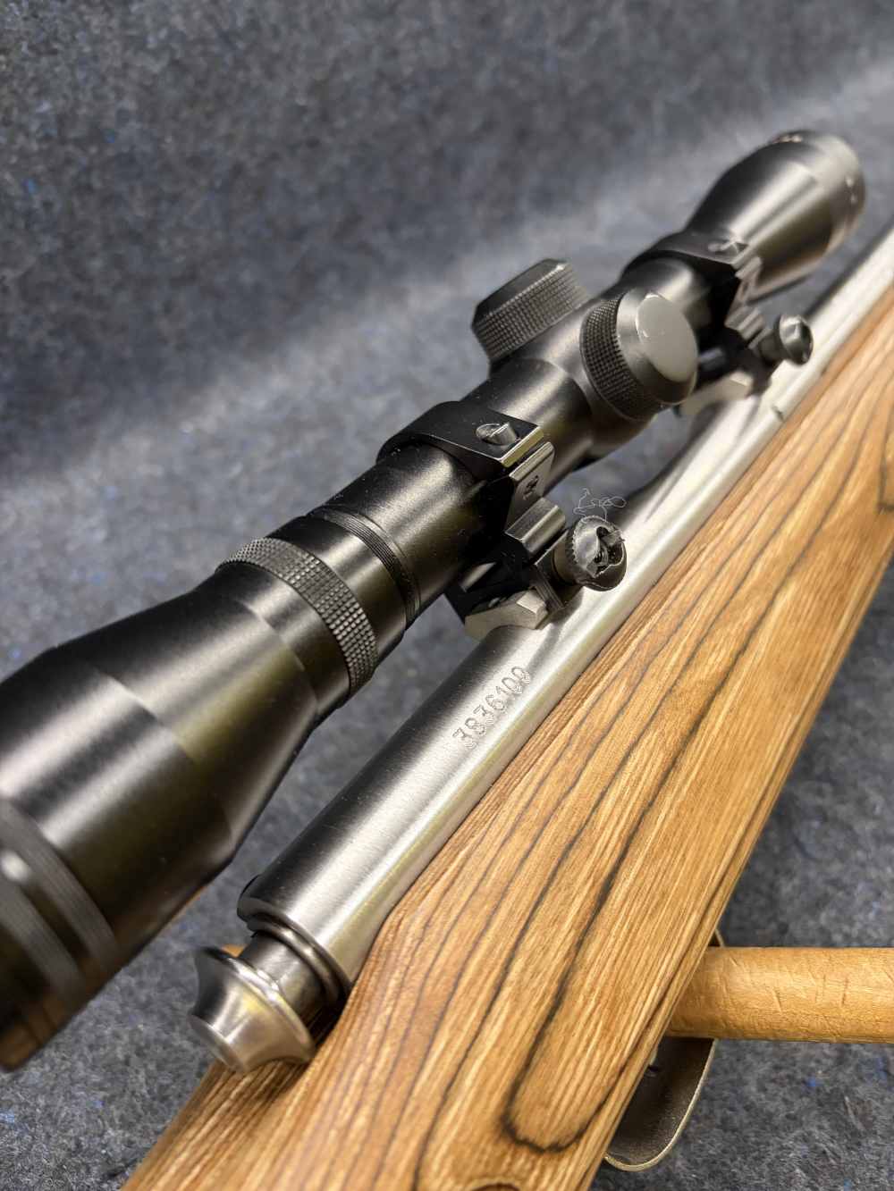 SAVAGE 93R17 BTVSS .17HMR RIFLE, STAINLESS, w/SCOPE-img-8