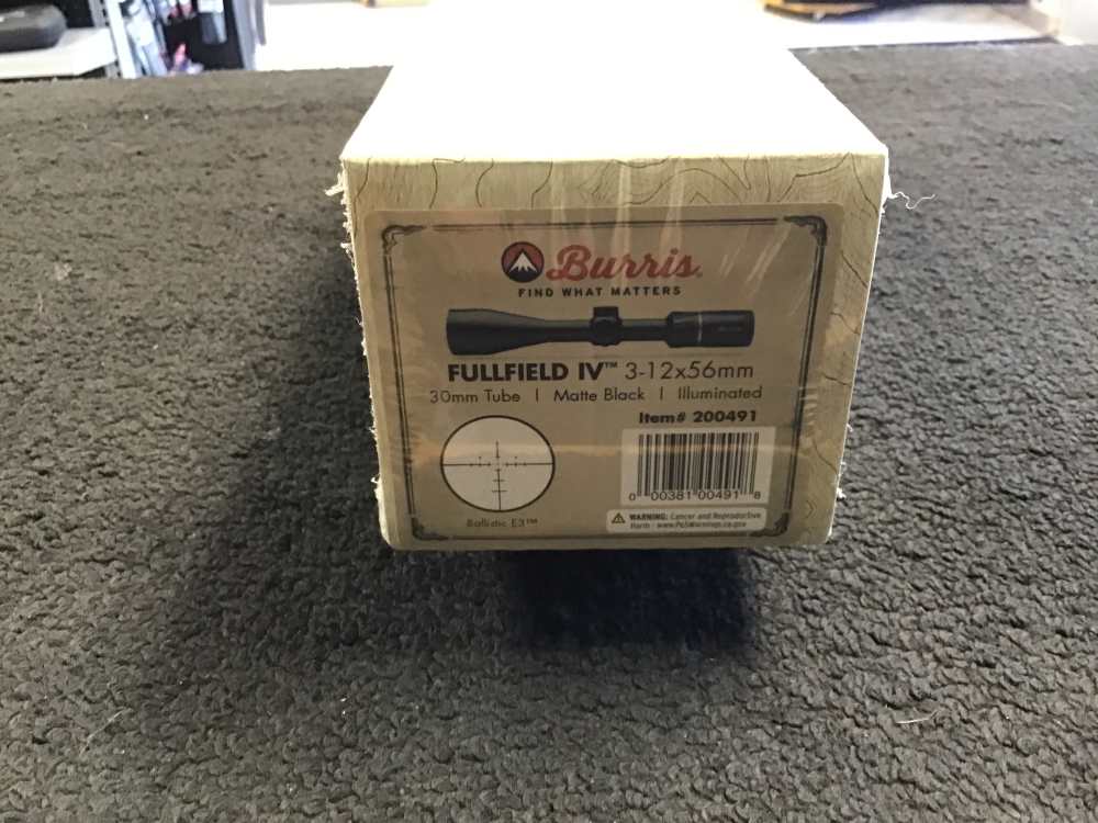 BURRIS SCOPE. 3-12X56MM.    30MM TUBE-img-1