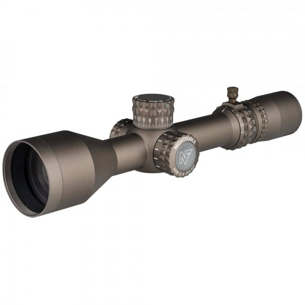 Nightforce NX8 2.5-20x50mm F1 - 30mm - Illuminated Tremor 3 FFP -Dark Earth-img-5