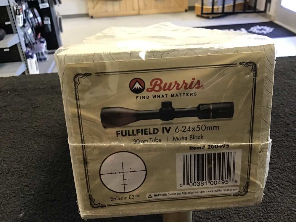 BURRIS SCOPE. 6-24X50MM   30MM TUBE-img-1