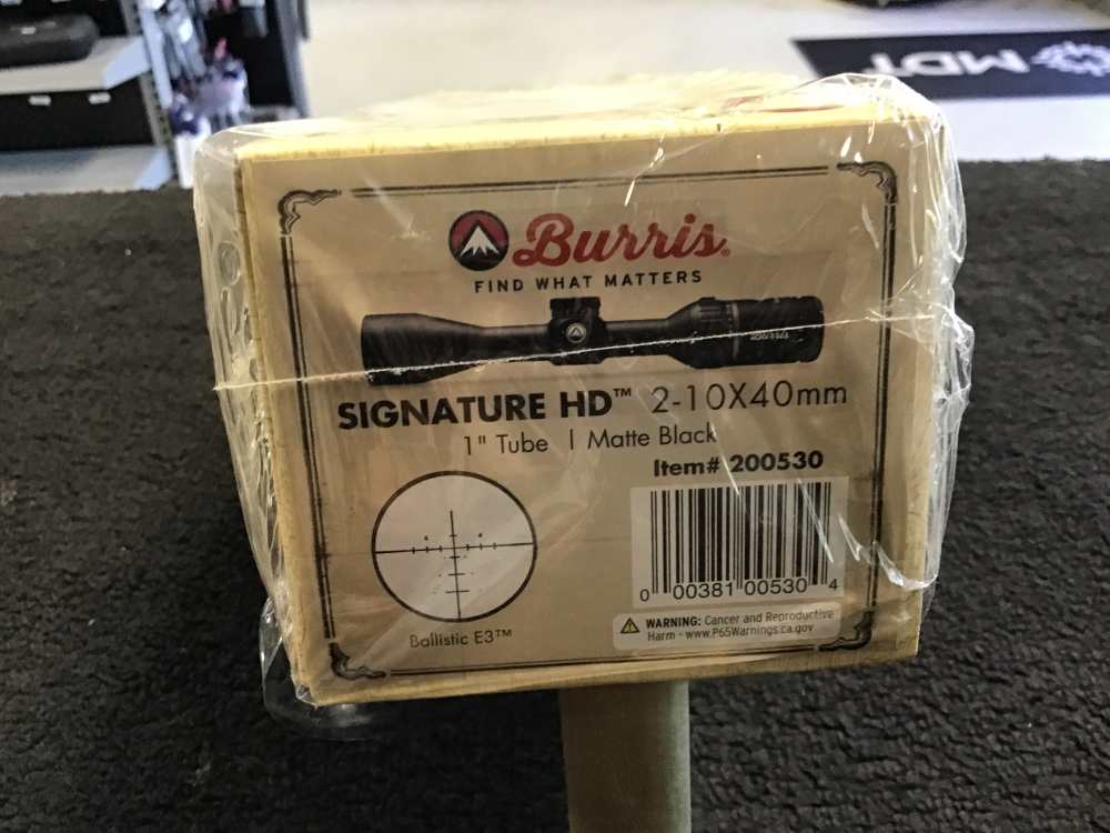 BURRIS SCOPE 2-10X40MM.  1” TUBE-img-1