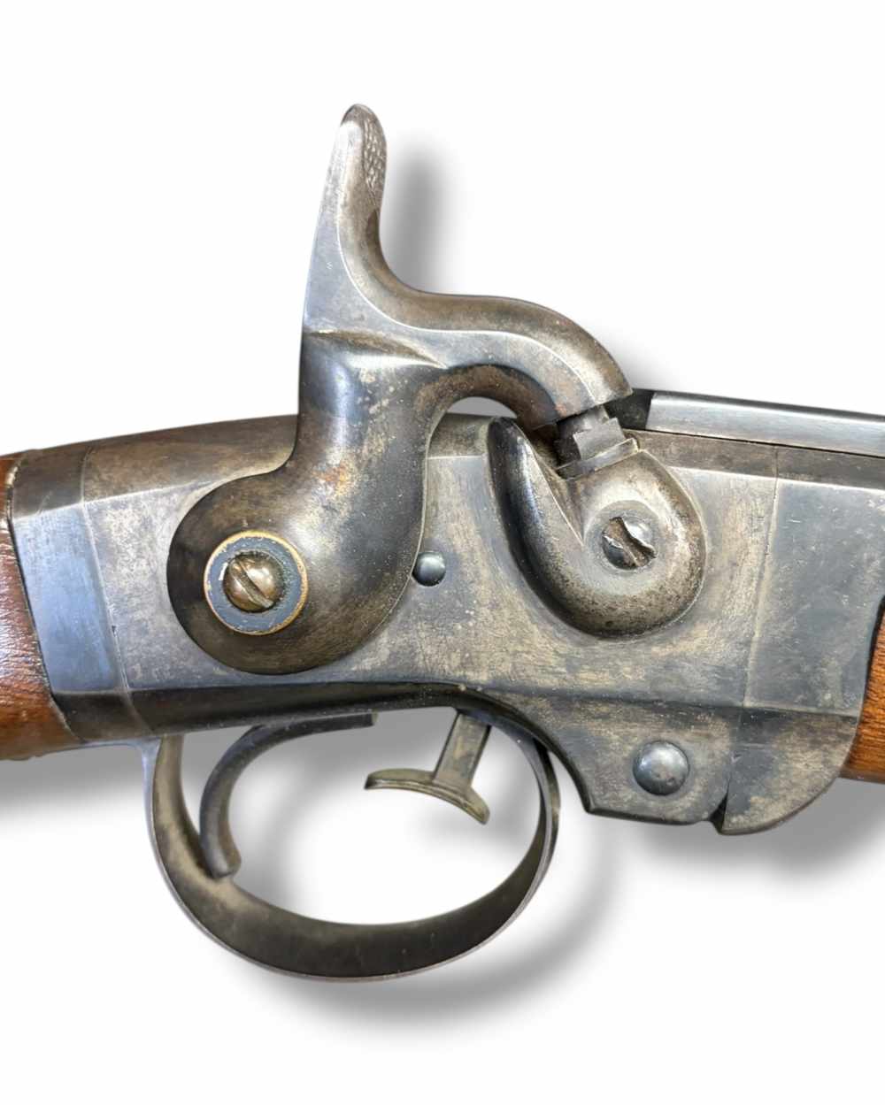 Antique Poultney & Trimble Smith Carbine .50 Cal Black Powder Rifle-img-11