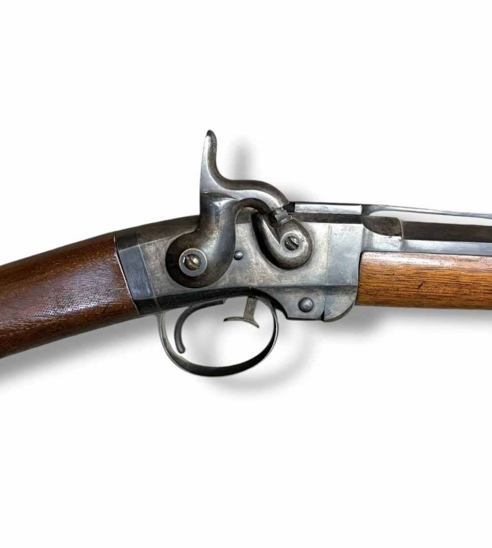 Antique Poultney & Trimble Smith Carbine .50 Cal Black Powder Rifle-img-10