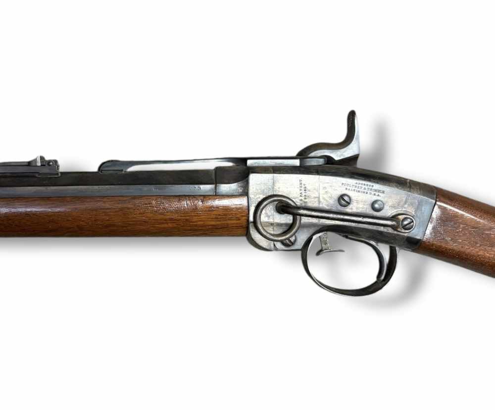 Antique Poultney & Trimble Smith Carbine .50 Cal Black Powder Rifle-img-2