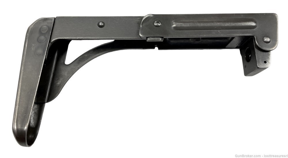 Vintage Folding UZI Stock For Israeli UZI 8 1/2" Inches Long Snaps On-img-0