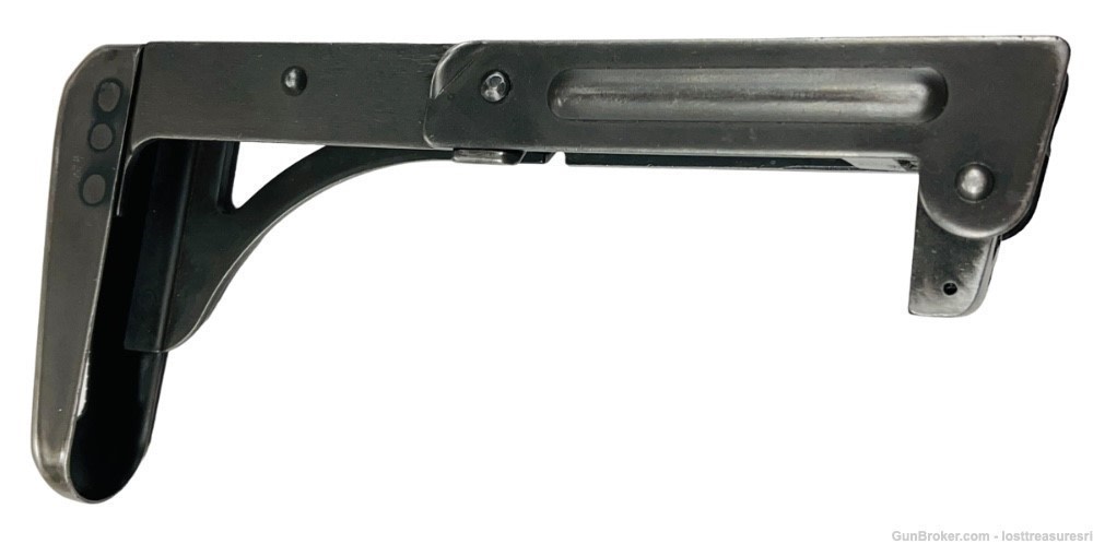 Vintage Folding UZI Stock For Israeli UZI 8 1/2" Inches Long Snaps On-img-6