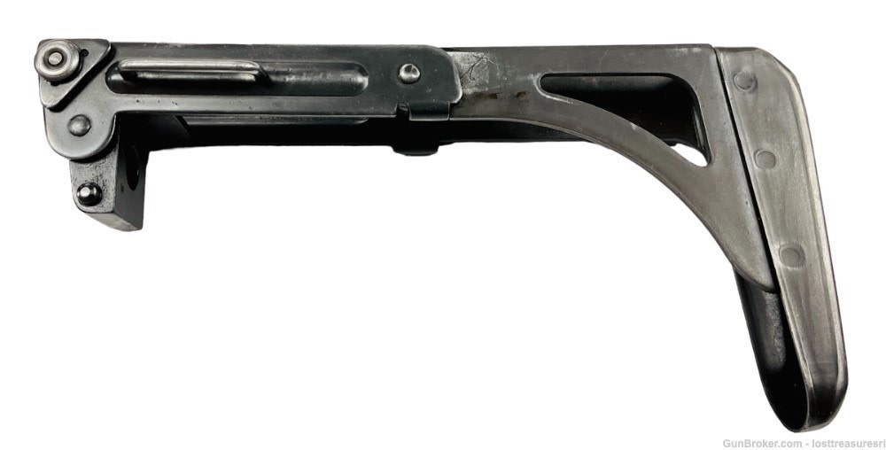 Vintage Folding UZI Stock For Israeli UZI 8 1/2" Inches Long Snaps On-img-7